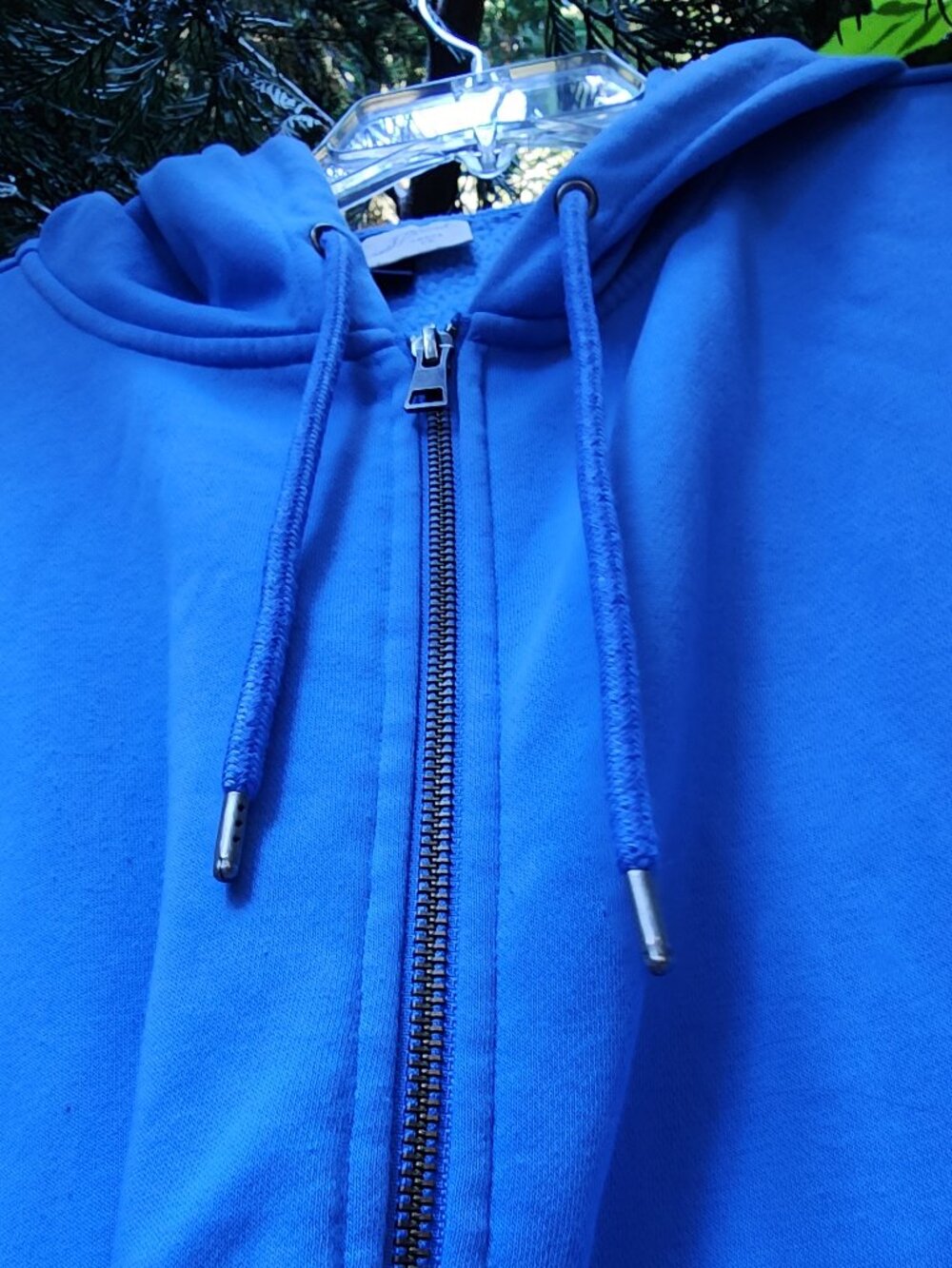 XXL Unisex Universal Thread full zip hoodie 🪬🌊 Caribbean Blue xsoft